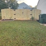 6' Arched Privacy Double Gates