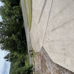 Before pressure washing driveway