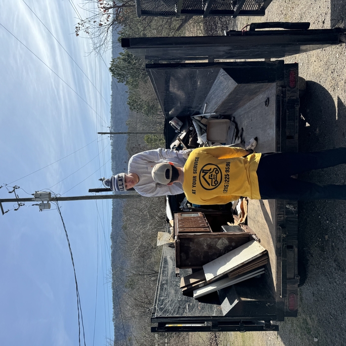 Loading dumpster