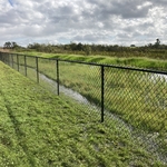Black Chainlink fence