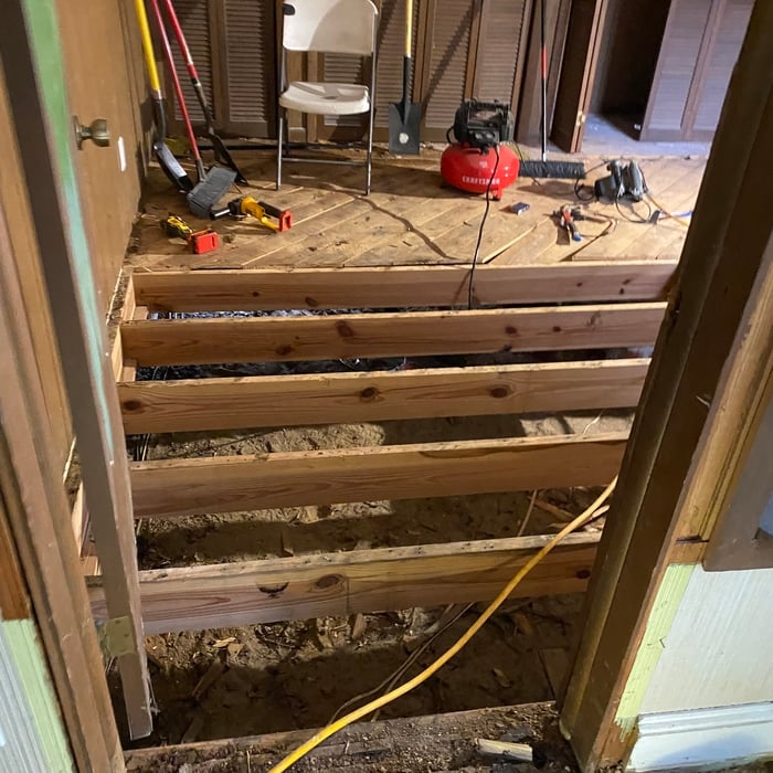 replace sub floor