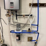 Filter, pressure reducing valve main shut off