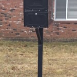 new comercial mailbox after