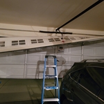 off track garage door
