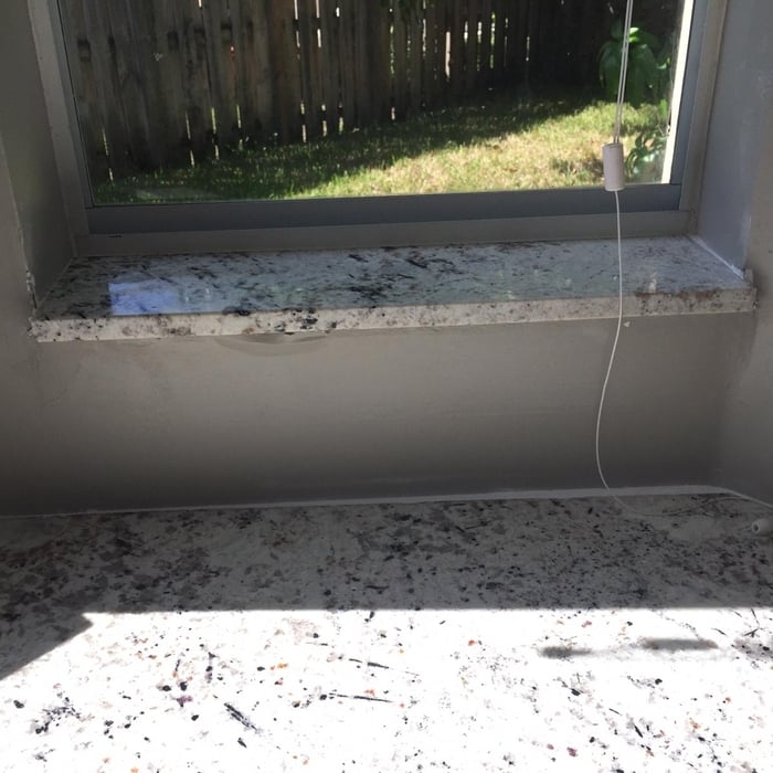 kitchen counter top of Granite