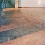 Stamped Concrete with 2-tone color.