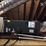 attic new furnace
