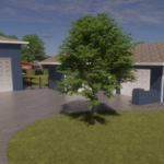 Garage Design w/ Lean-To