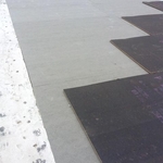 Commercial flat roof