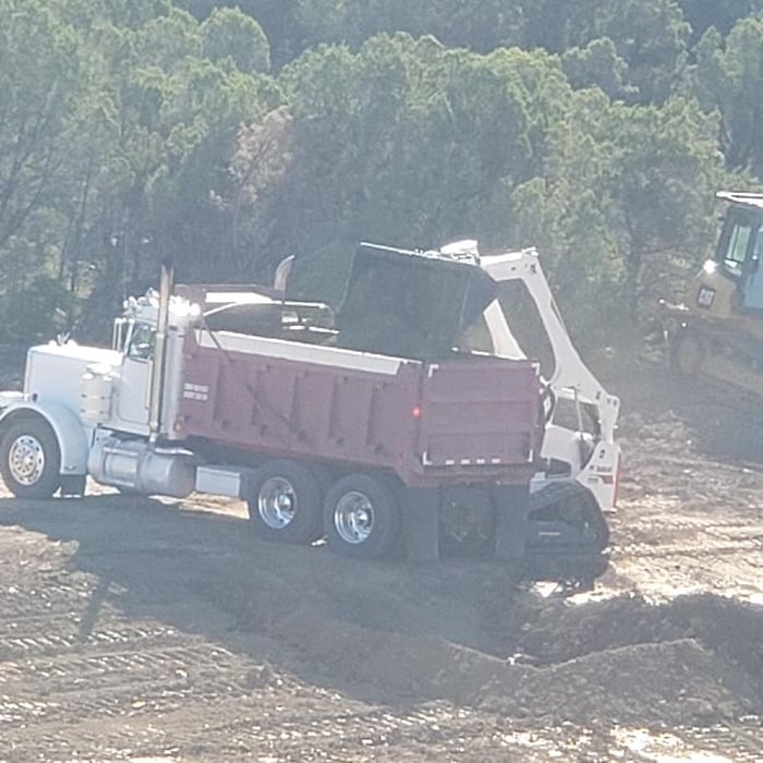 Dirt Work on the Dam