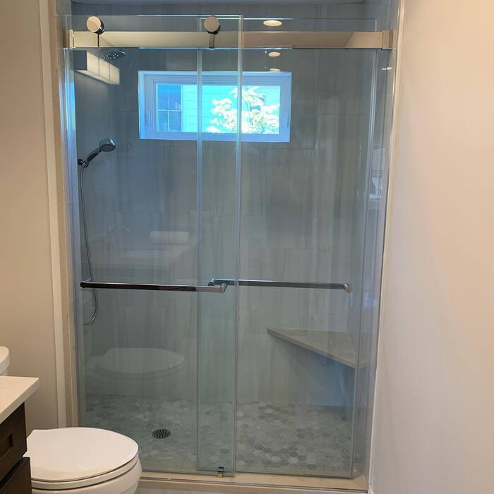 Sliding By Pass Shower Door