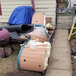 Hot tub removal