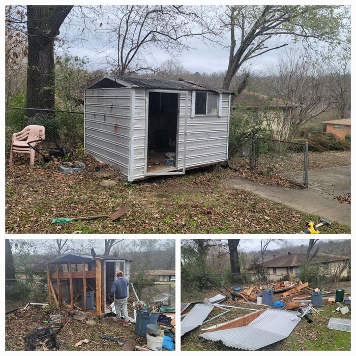 Storage Shed Demo & Removal