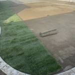 Sod installation
