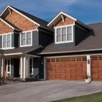 Wooded Garage doors
