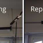 Broken and repaired springs!