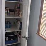 bathroom closet