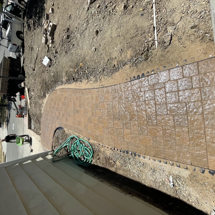 Paver installation