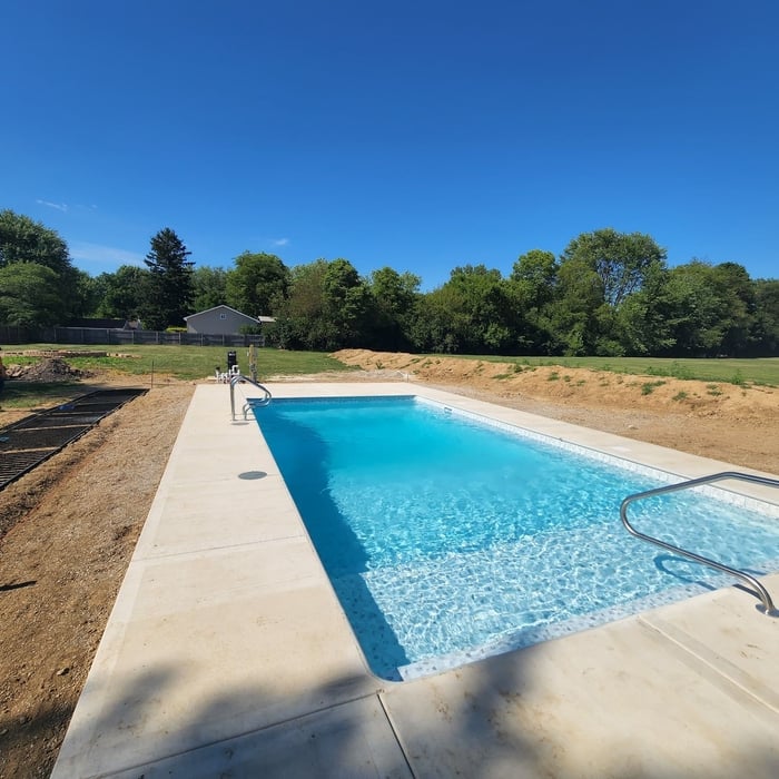 finished pool