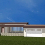 2420 Custom Home Elevation
