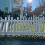 Custom Wood Picket Fence