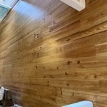 Living Room with Satin Polyurethane Finish