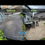 Back Patio Pressure Wash