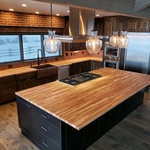 Butcher Block Counter