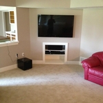 TV Mount and wiring