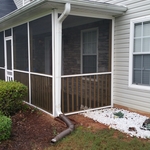 Side view front porch