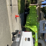 16 yards gooseneck for large dirt or trash