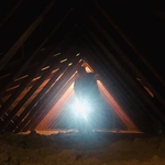 In the attic!