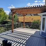 Deck with Pergola