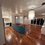 Laminate floor install