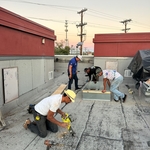 AC Curb install