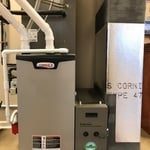 New furnace installation