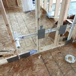 Rough plumbing
