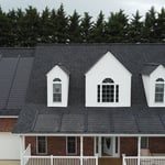 GAF Solar Shingles full view installation and new roof.