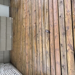 after powerwash (no stain or paint)