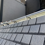After gutter cleaning