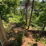Prepping the area for the fence run.