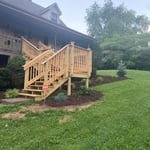 Right Angle 6’ x 8’ Front Stairs with