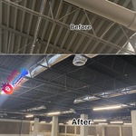 Ceiling and walls