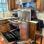 Gas-range oven repair