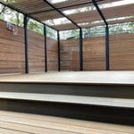 Crown Heights terrace