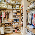 Primary Closet Organization