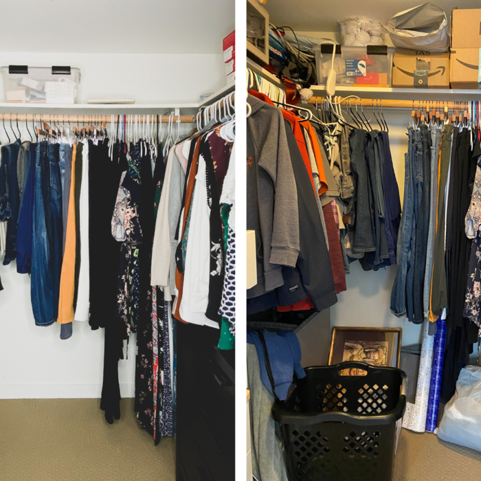 Clothing closets