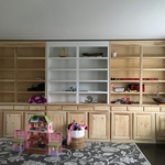 Built-in shelves / bookcase