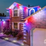 Permanent holiday lights