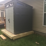 Shed and Platform